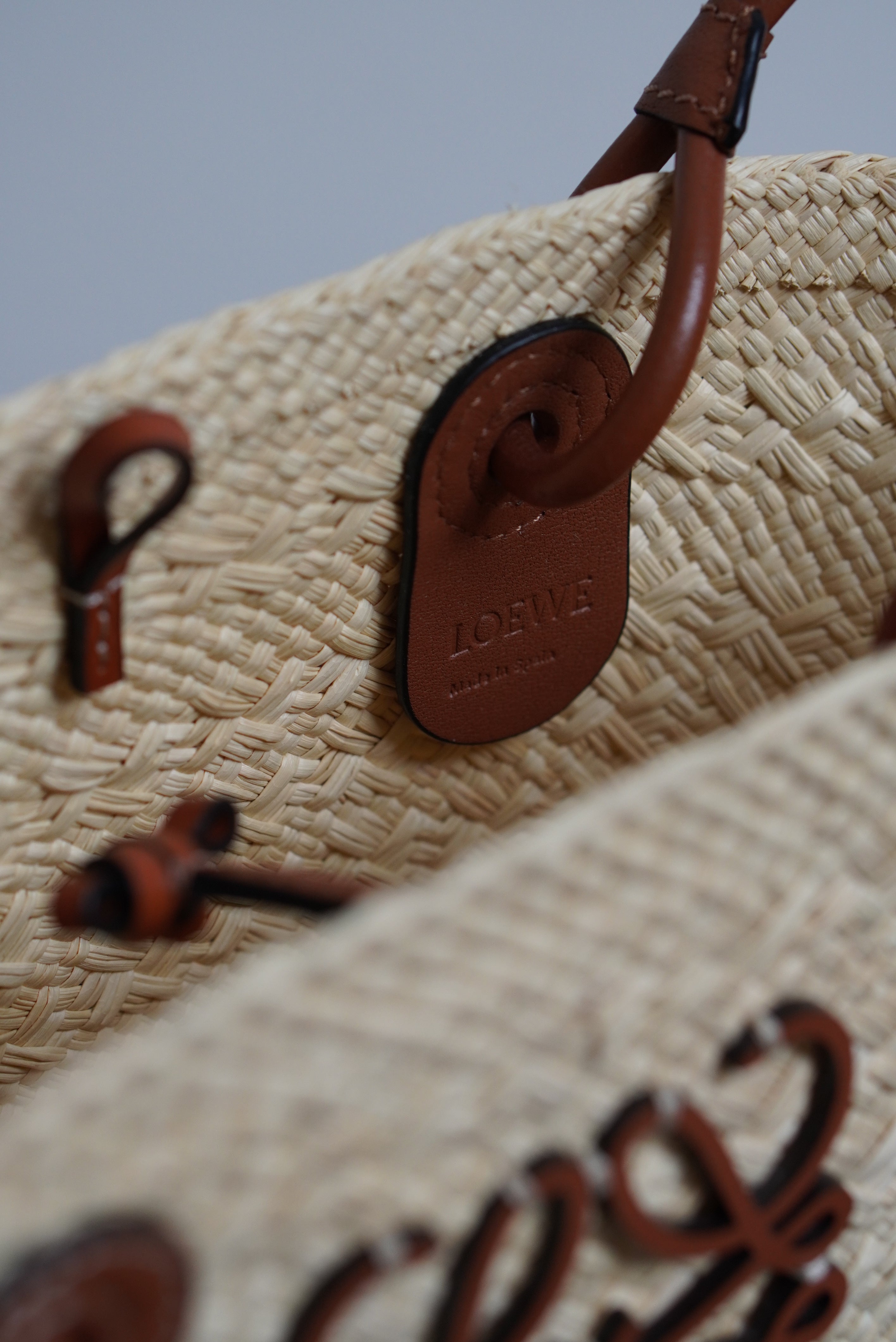 LOEWE MINI ANAGRAM BASKET