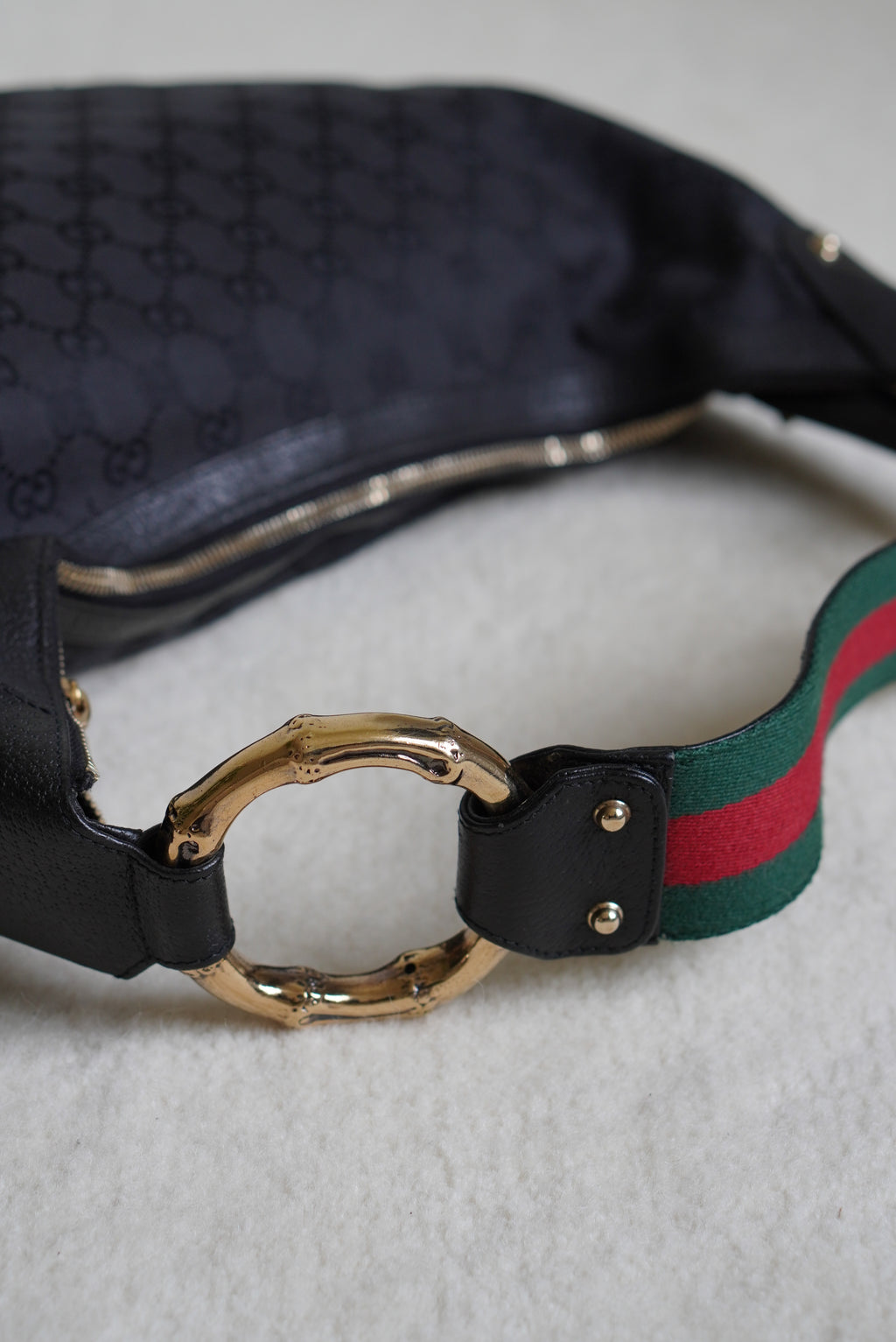 GUCCI BAMBOO RING HOBO