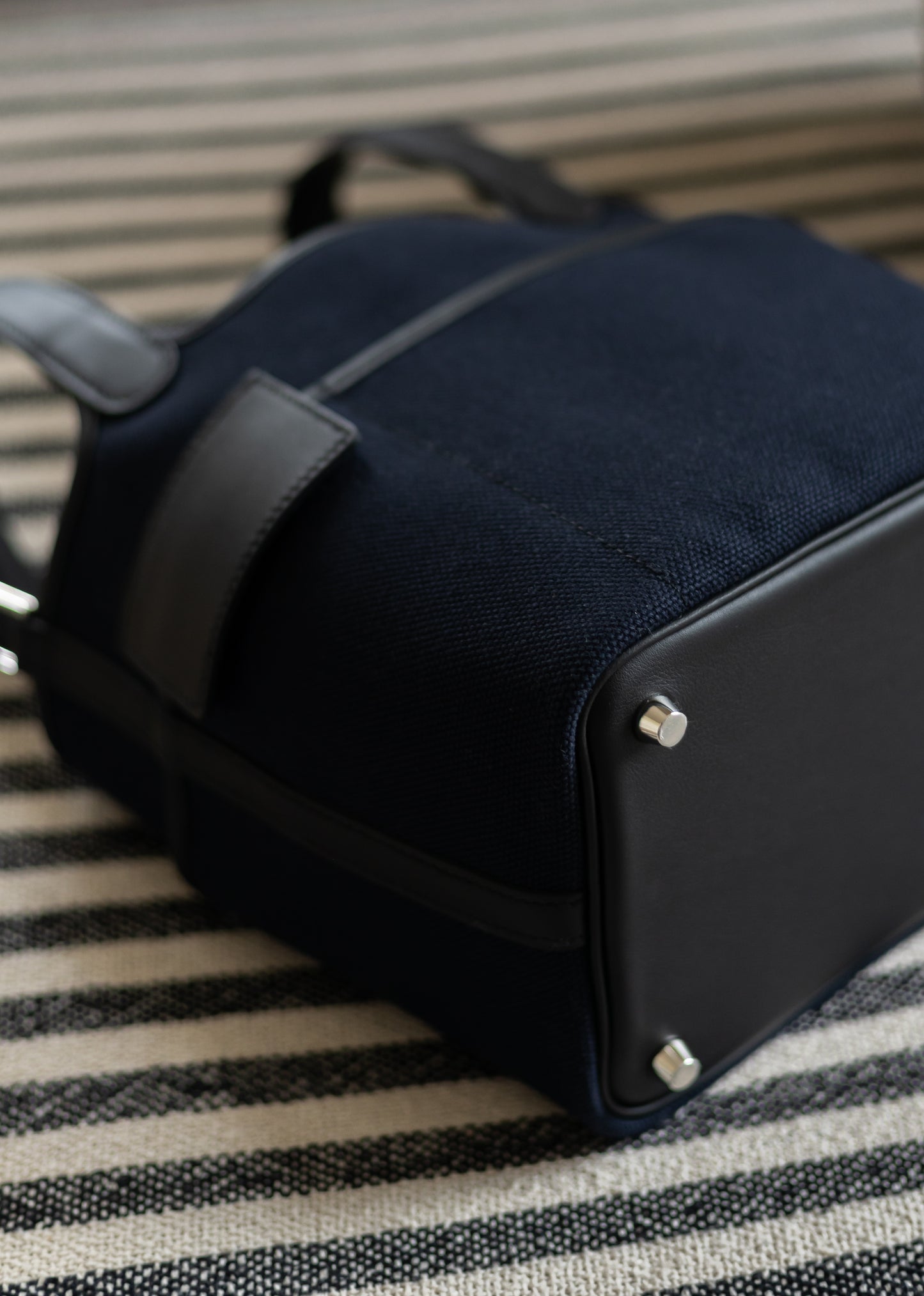 HERMÈS PICOTIN 18 POCKET | MARINE BLUE & BLACK
