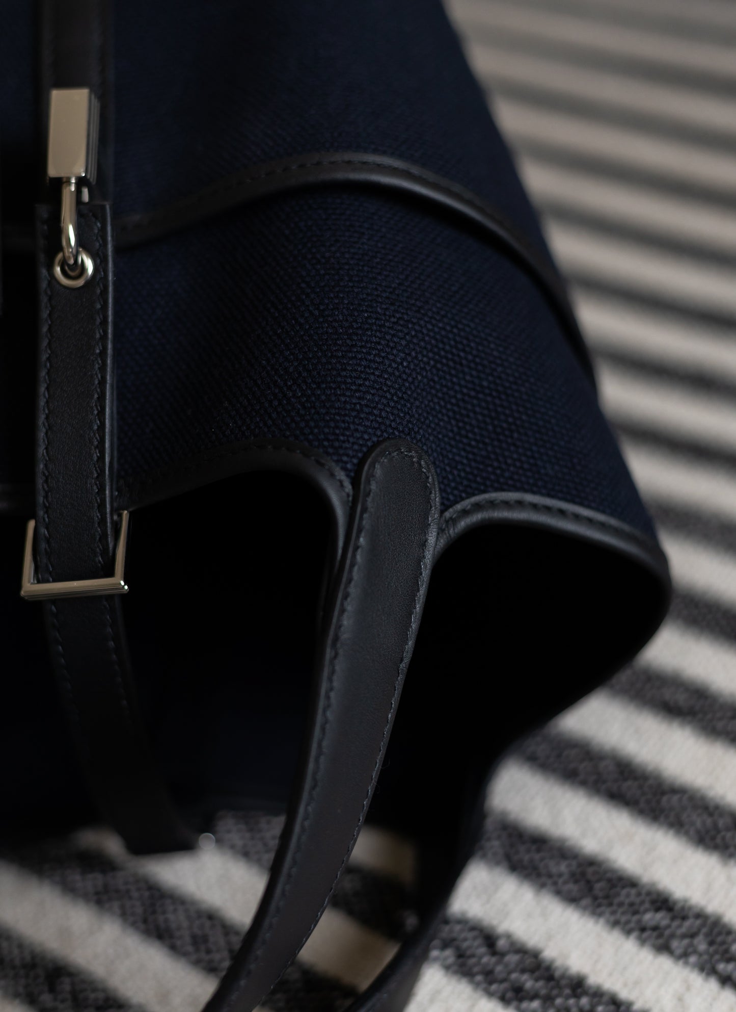 HERMÈS PICOTIN 18 POCKET | MARINE BLUE & BLACK