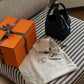 HERMÈS PICOTIN 18 POCKET | MARINE BLUE & BLACK