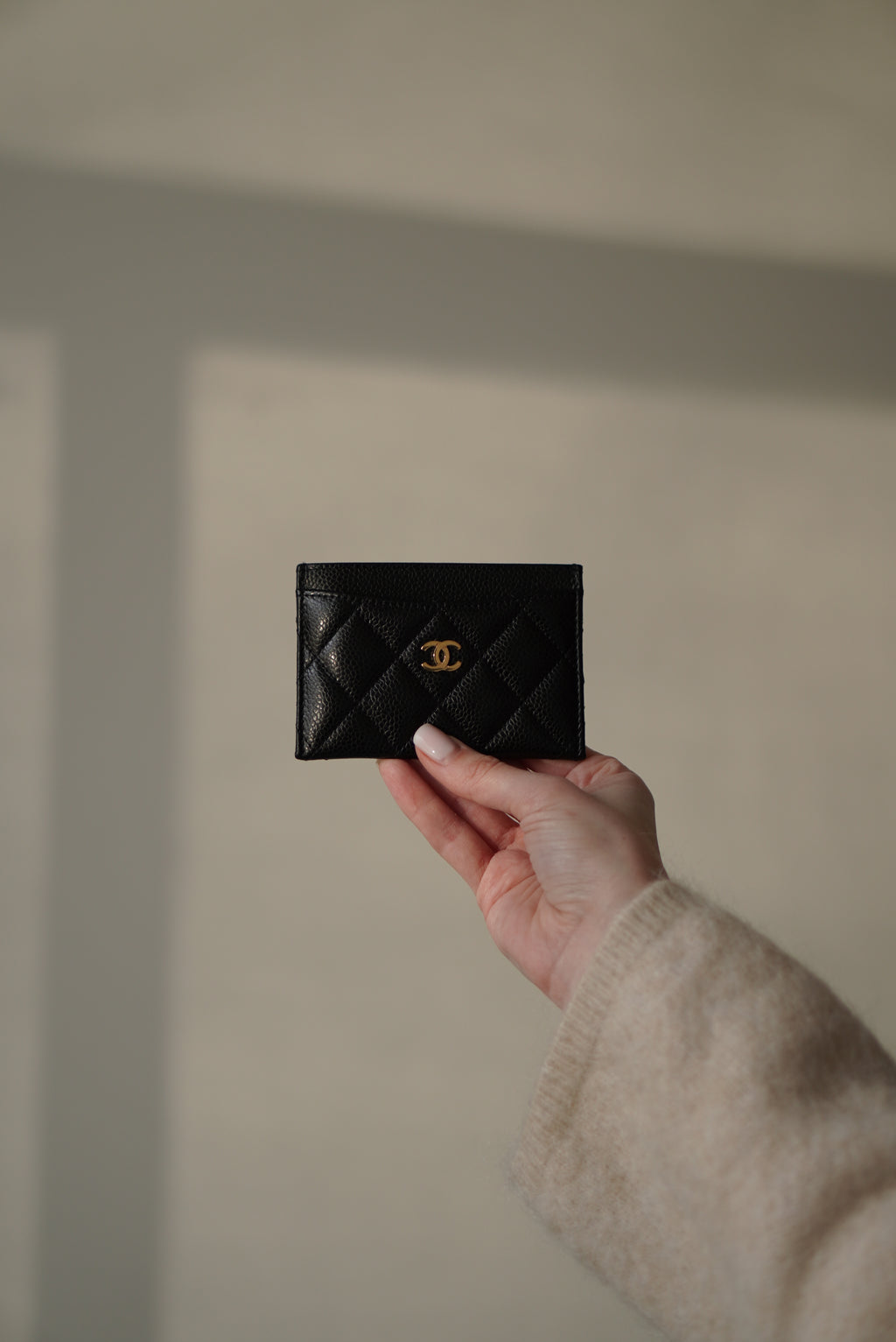CHANEL CLASSIC CARD HOLDER | BLACK