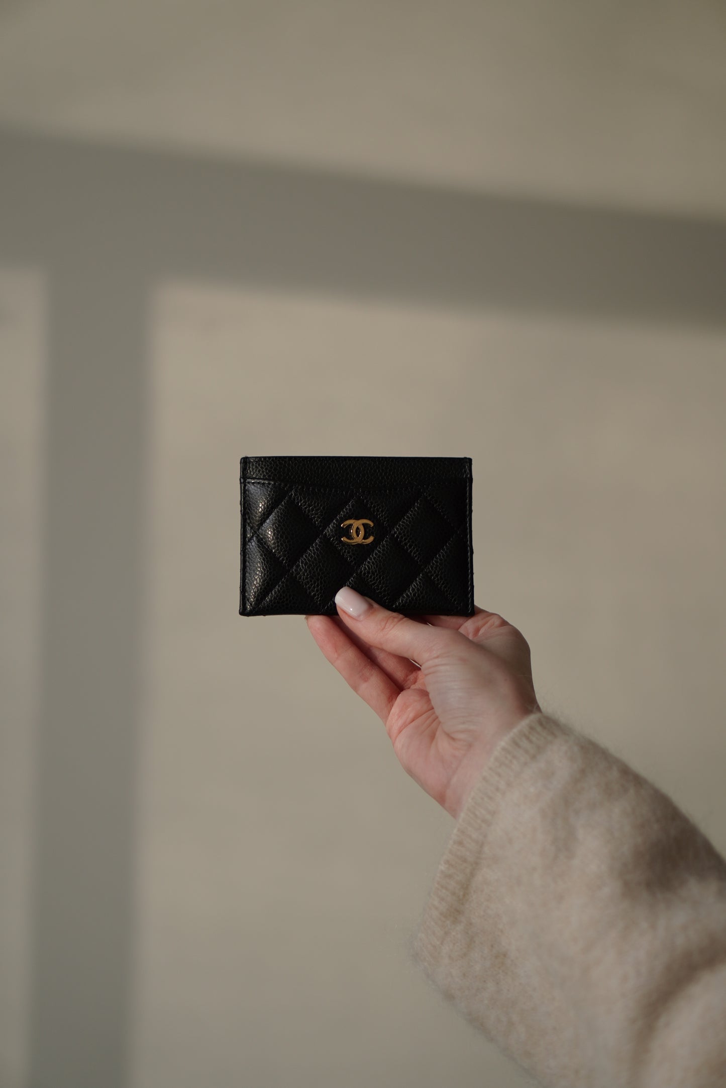 CHANEL CLASSIC CARD HOLDER | BLACK