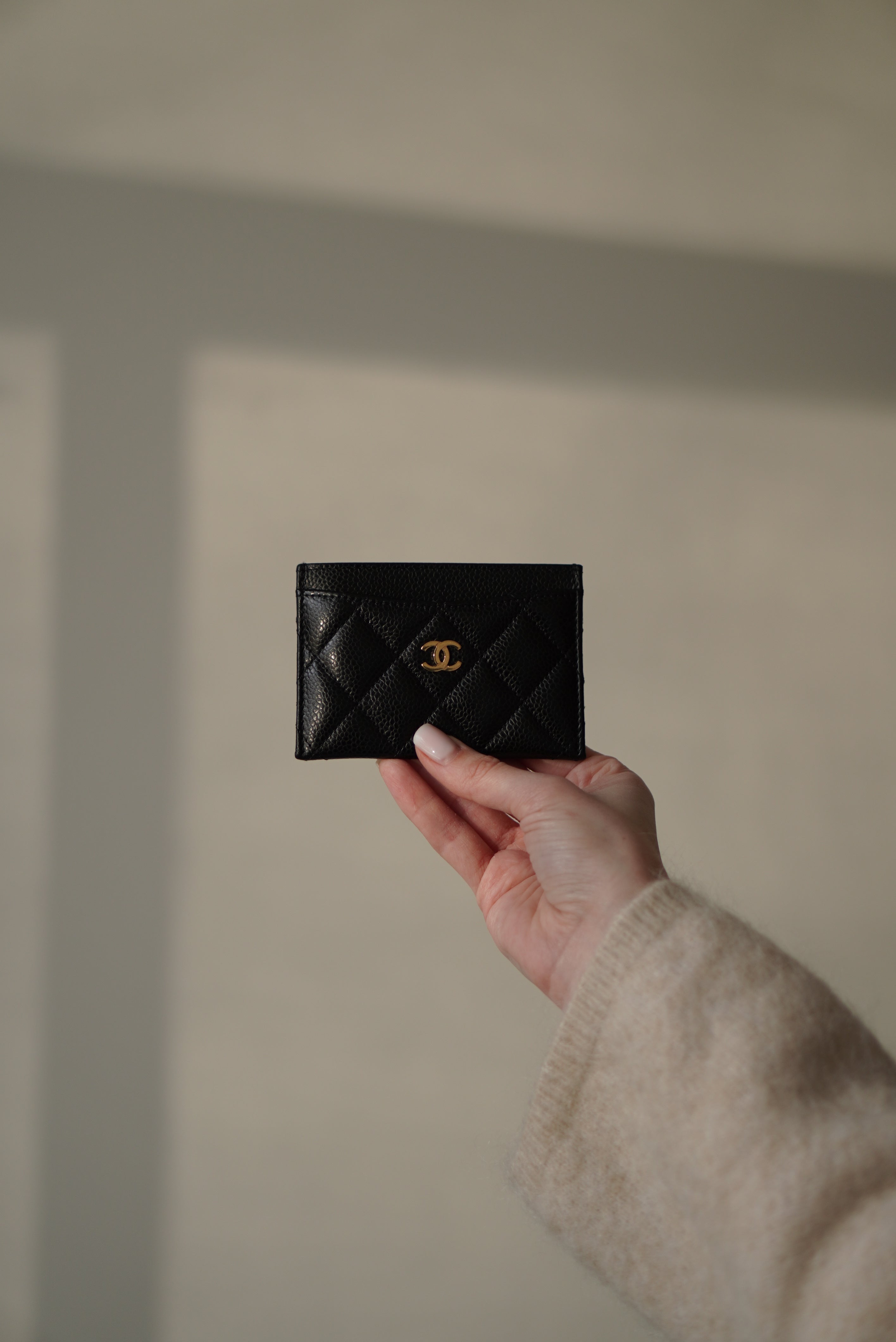 CHANEL CLASSIC CARD HOLDER | BLACK
