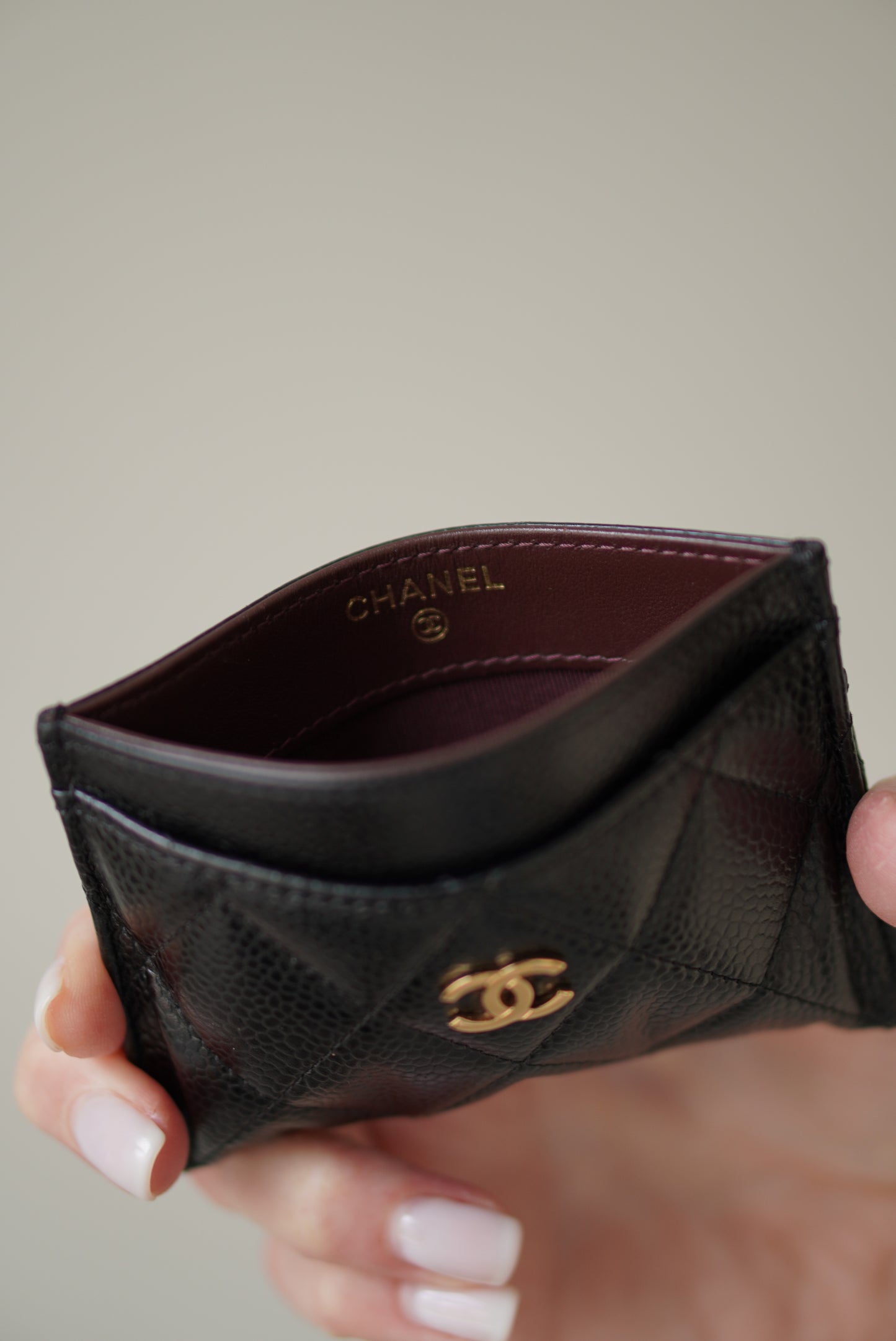 CHANEL CLASSIC CARD HOLDER | BLACK