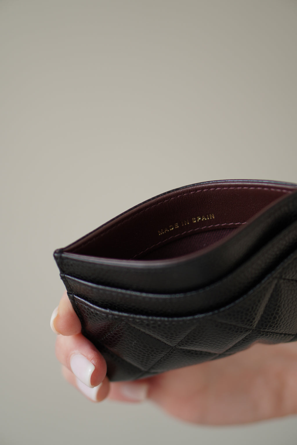 CHANEL CLASSIC CARD HOLDER | BLACK