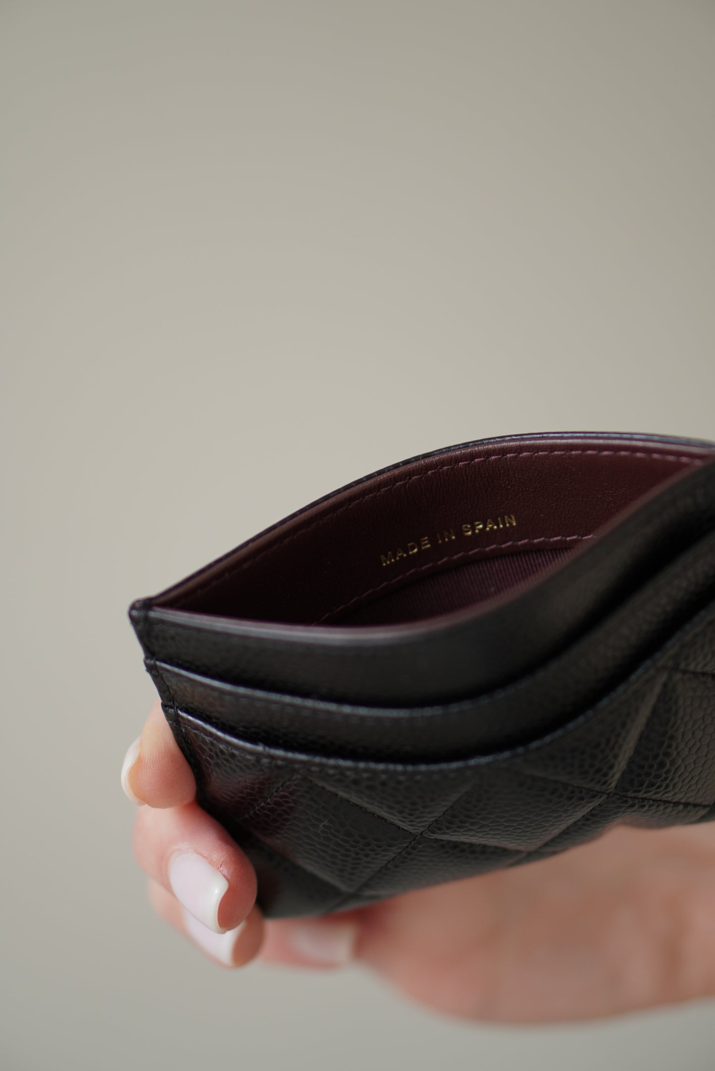 CHANEL CLASSIC CARD HOLDER | BLACK