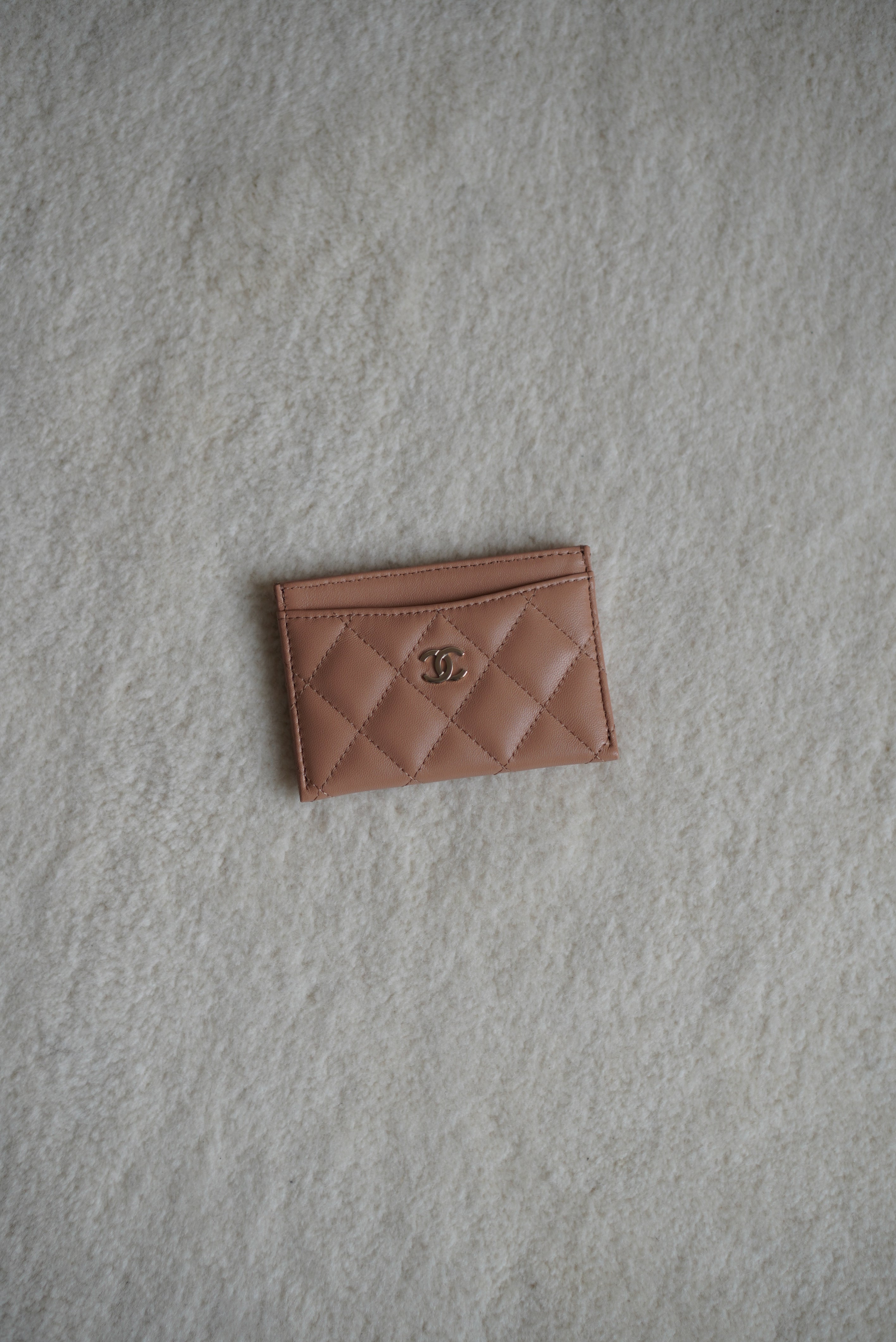 CHANEL CLASSIC CARD HOLDER | NUDE