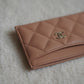 CHANEL CLASSIC CARD HOLDER | NUDE