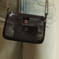 CHANEL 25S CLUTCH WITH CHAIN