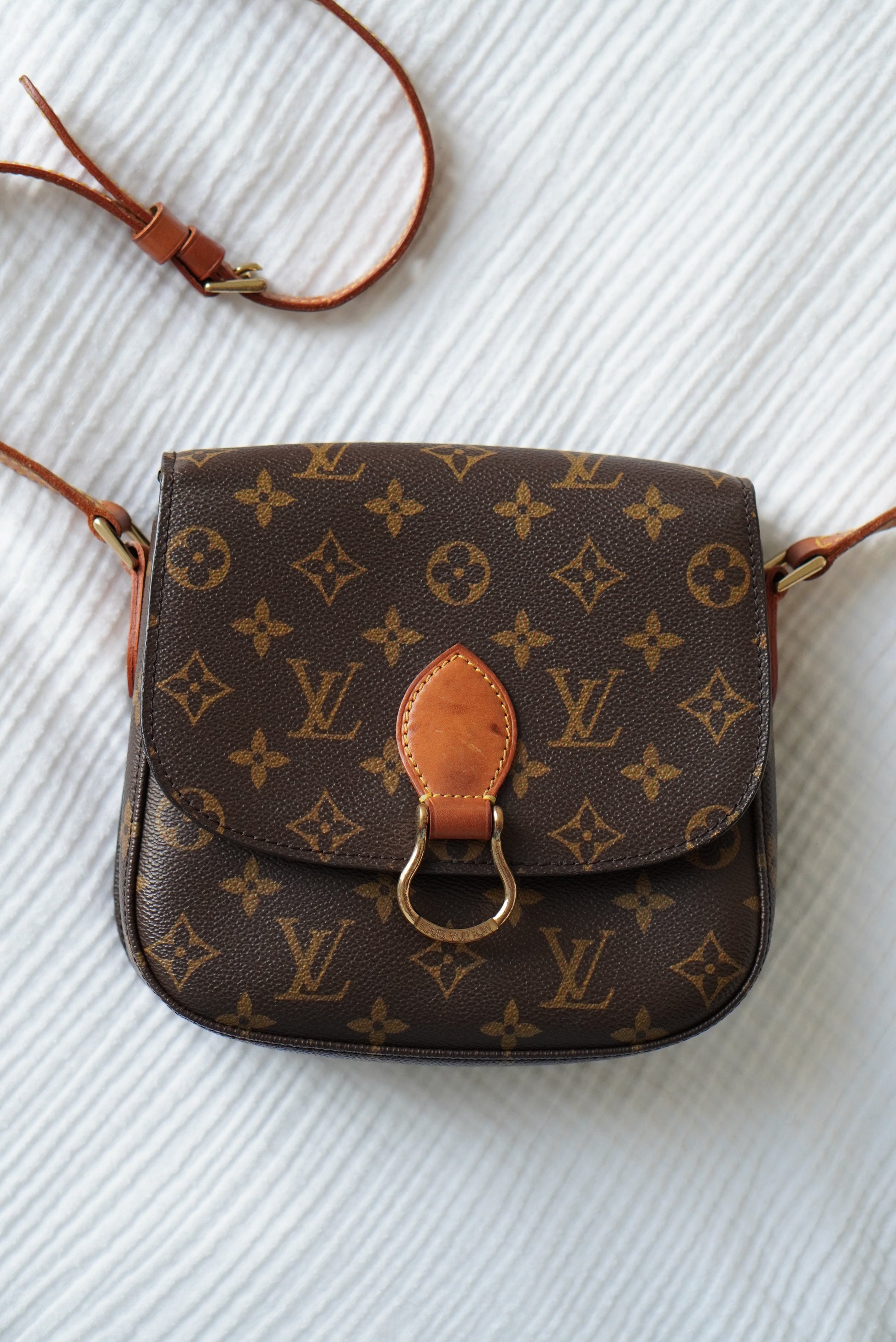 Louis Vuitton Saint Cloud MM Monogram Crossbody Bag for Sale in