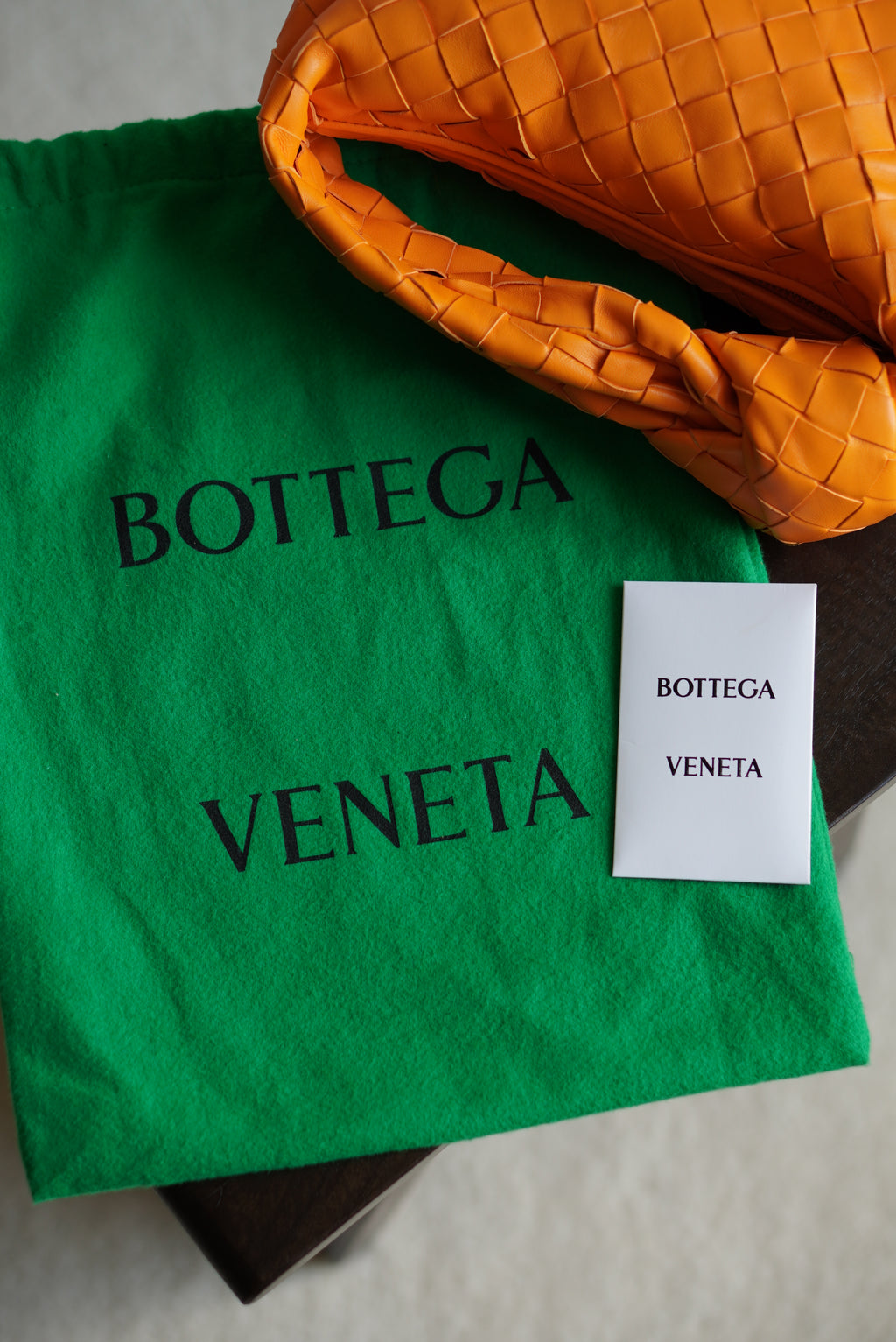 BOTTEGA VENETA MINI JODIE | ORANGE