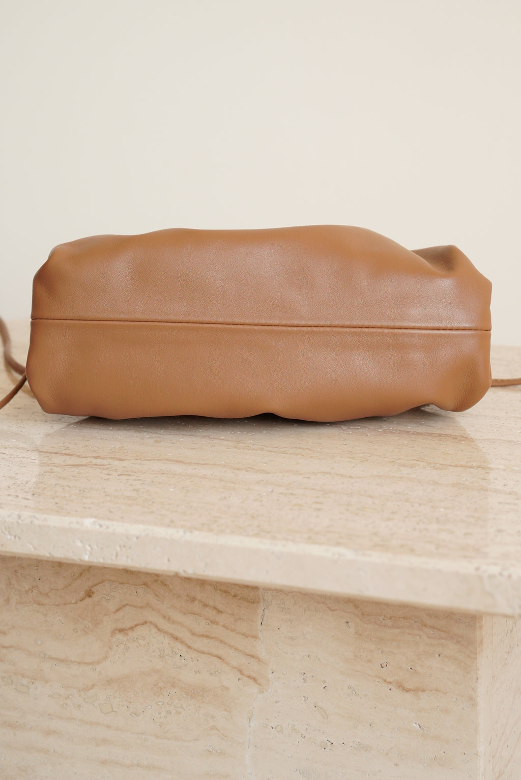 BOTTEGA VENETA MINI POUCH | TAN