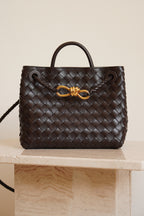 BOTTEGA VENETA ANDIAMO SMALL | FONDANT