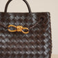 BOTTEGA VENETA ANDIAMO SMALL | FONDANT