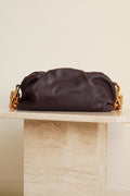 BOTTEGA VENETA CHAIN POUCH | GRAPE