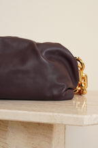 BOTTEGA VENETA CHAIN POUCH | GRAPE