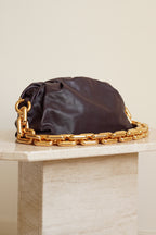 BOTTEGA VENETA CHAIN POUCH | GRAPE