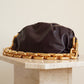 BOTTEGA VENETA CHAIN POUCH | GRAPE