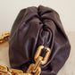 BOTTEGA VENETA CHAIN POUCH | GRAPE