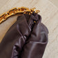 BOTTEGA VENETA CHAIN POUCH | GRAPE