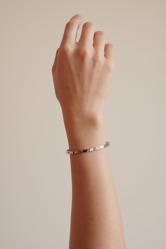 CARTIER LOVE BRACELET SMALL 10 DIAMONDS | WHITE GOLD