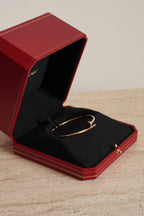 CARTIER JUSTE UN CLOU BRACELET SMALL DIAMONDS | ROSE GOLD