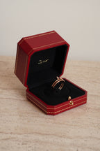 CARTIER JUSTE UN CLOU RING DOUBLE DIAMONDS | ROSE GOLD