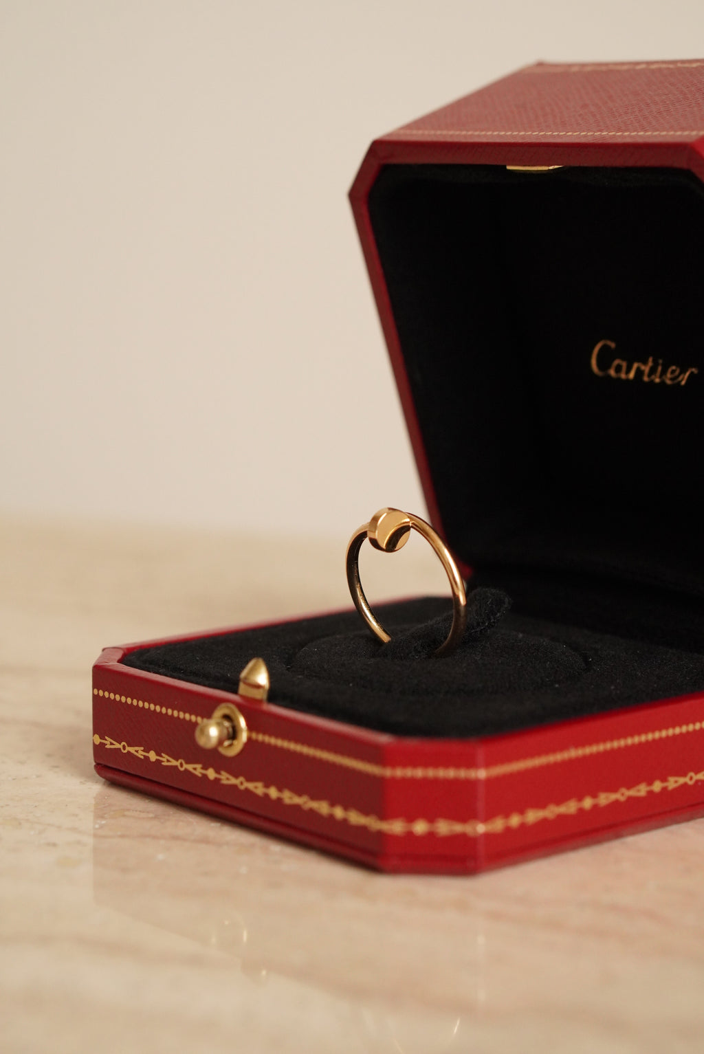 CARTIER JUSTE UN CLOU RING SMALL | YELLOW GOLD