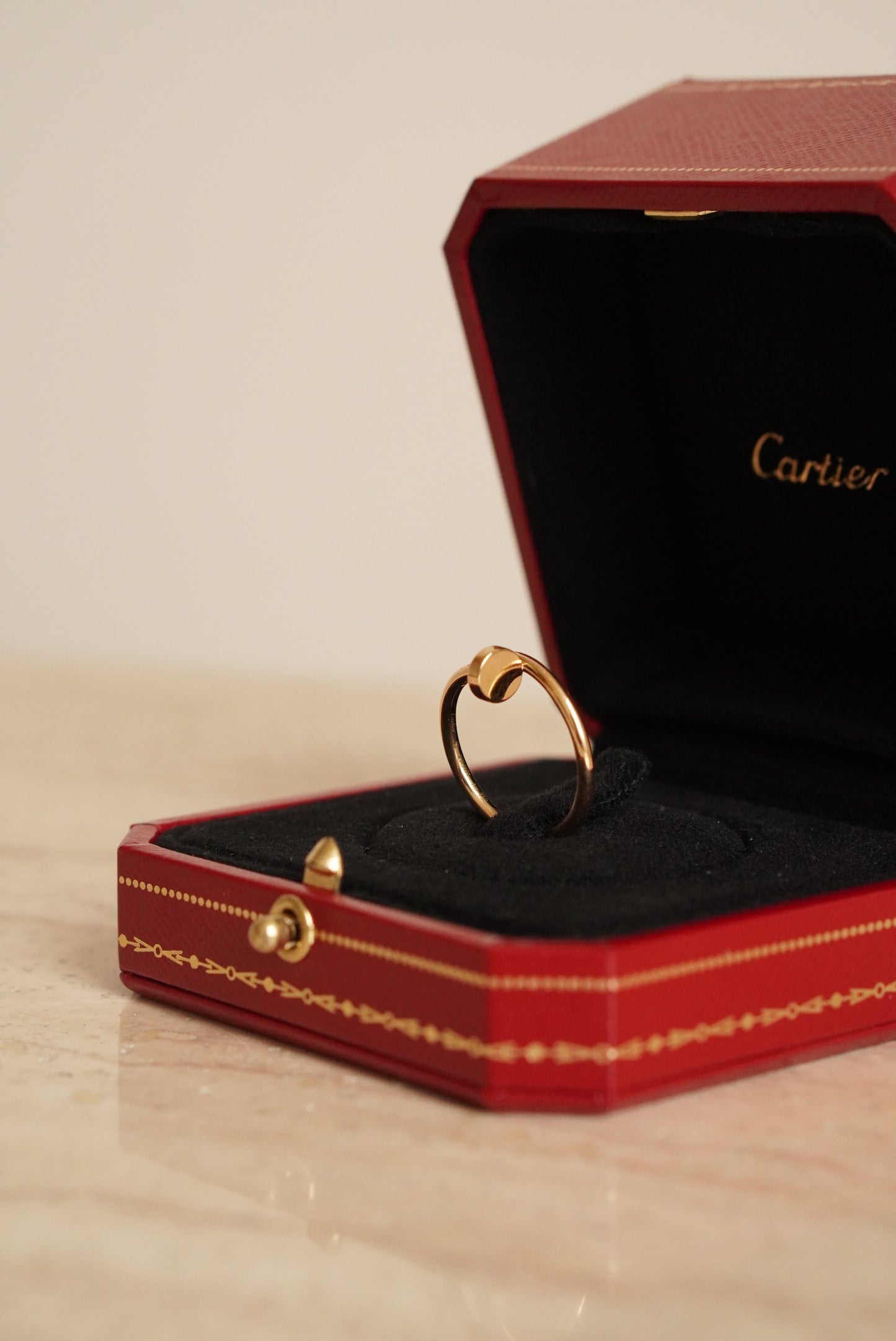 CARTIER JUSTE UN CLOU RING SMALL | YELLOW GOLD