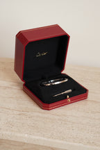 CARTIER LOVE BRACELET SMALL 10 DIAMONDS | WHITE GOLD