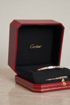 CARTIER LOVE BRACELET SMALL 10 DIAMONDS | WHITE GOLD