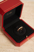 CARTIER LOVE RING MINI DIAMONDS | YELLOW GOLD