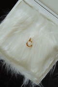 CÉLINE BAMBOO ALPHABET MINI PENDANT "C"