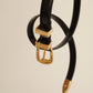 CELINE WESTERN BELT SMALL | BLACK