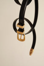 CELINE WESTERN BELT SMALL | BLACK