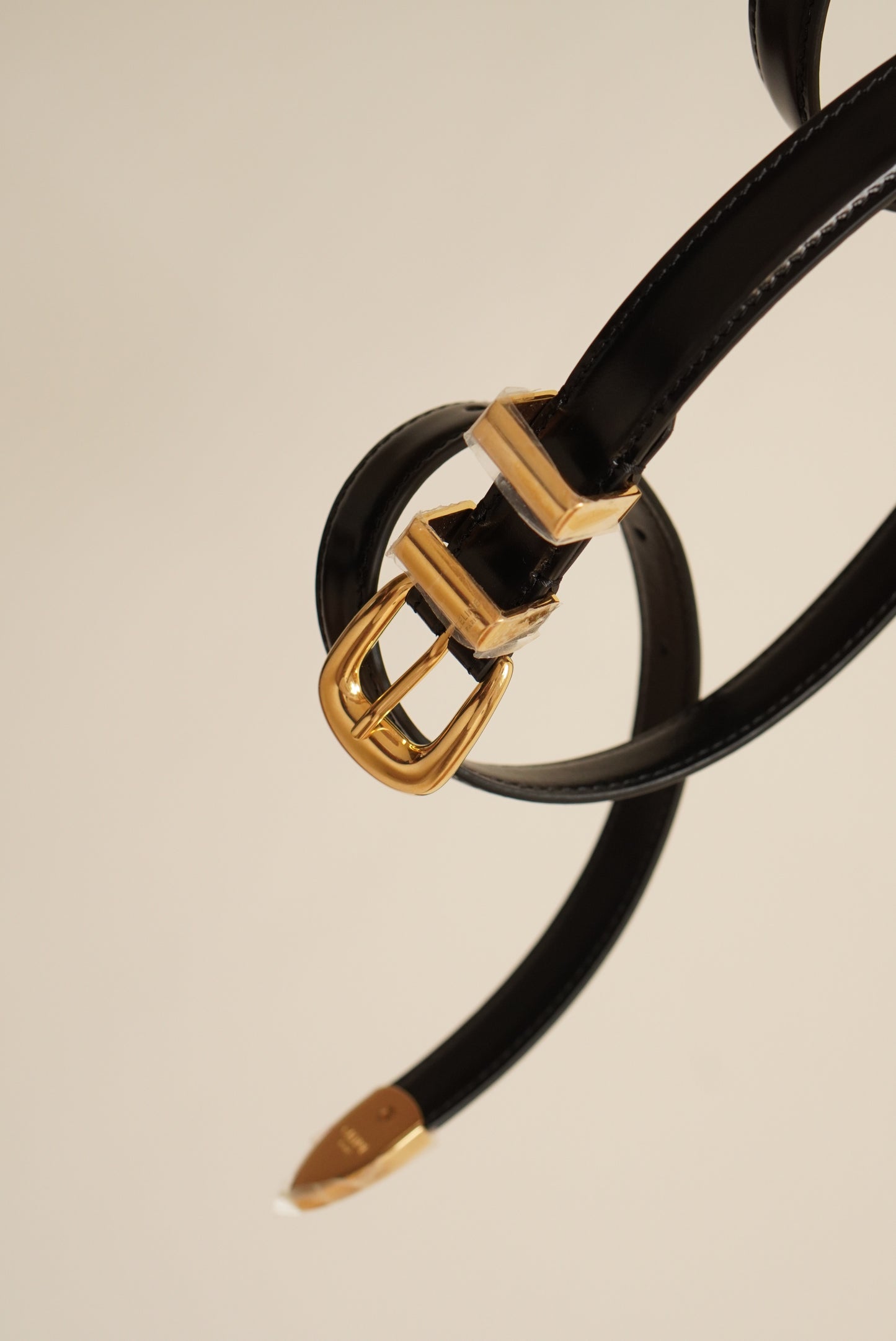 CELINE WESTERN BELT SMALL | BLACK