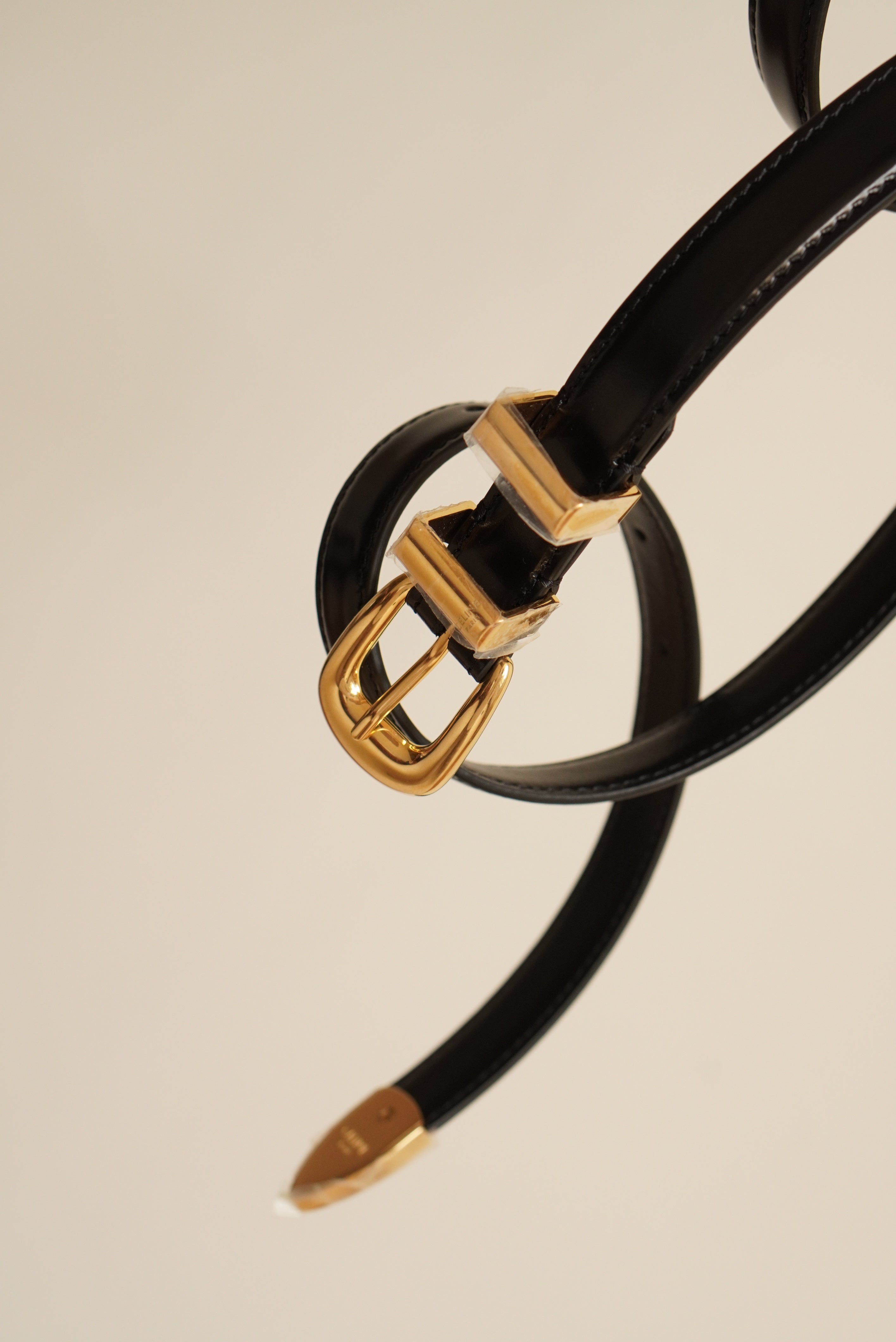 CELINE WESTERN BELT SMALL | BLACK