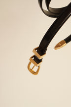 CELINE WESTERN BELT SMALL | BLACK