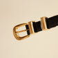 CELINE WESTERN BELT SMALL | BLACK