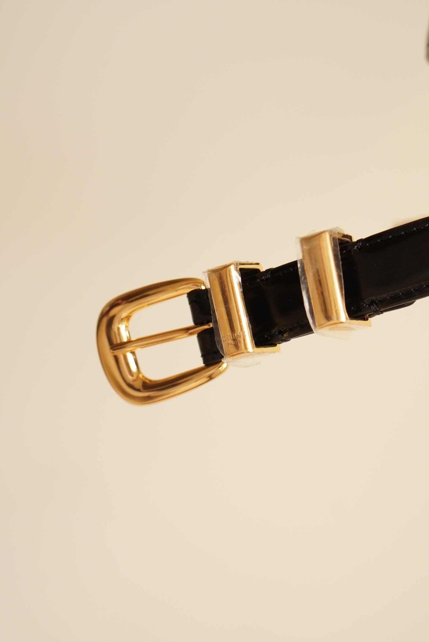 CELINE WESTERN BELT SMALL | BLACK