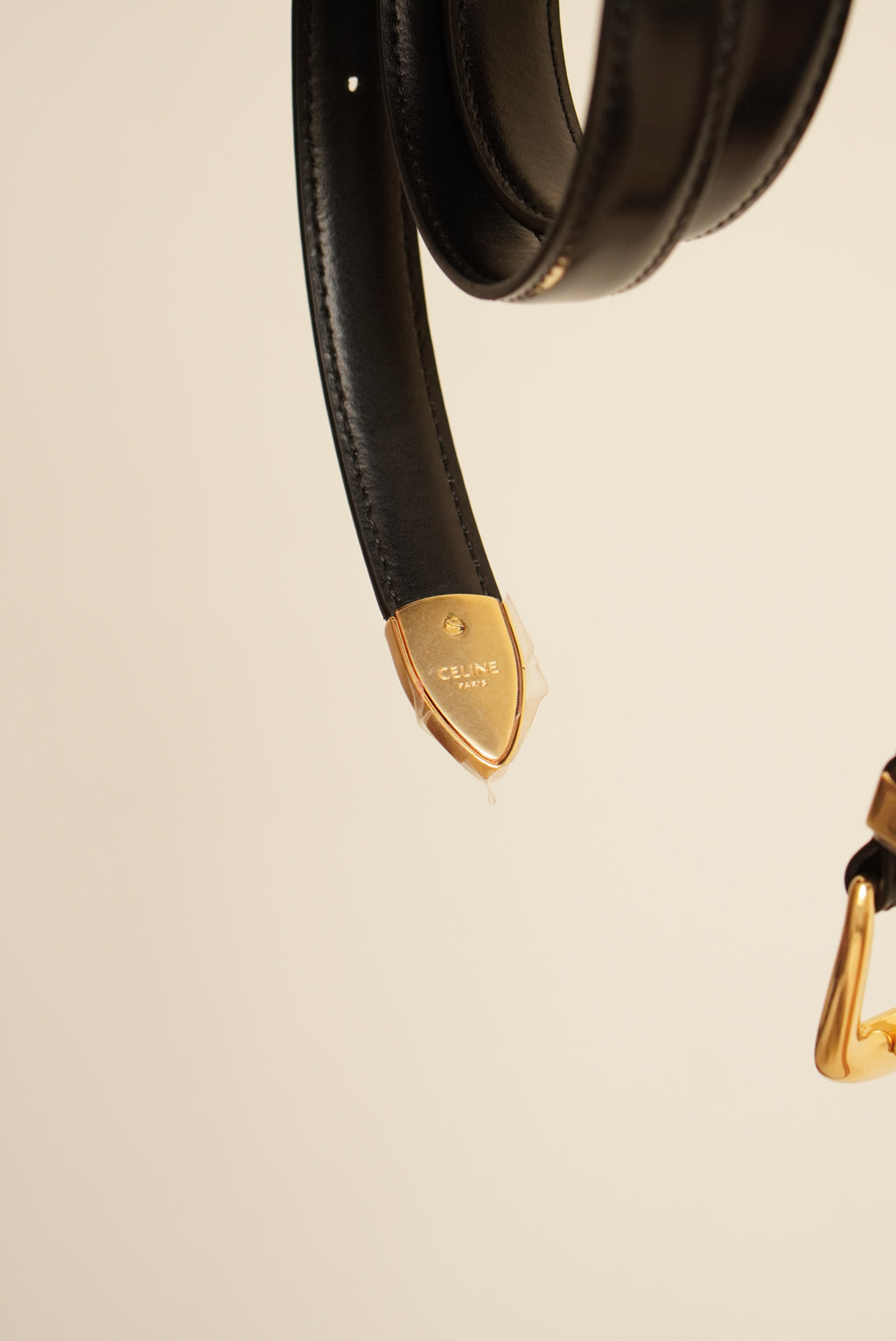 CELINE WESTERN BELT SMALL | BLACK