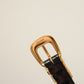 CELINE WESTERN BELT SMALL | BLACK
