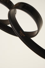 CELINE WESTERN BELT SMALL | BLACK