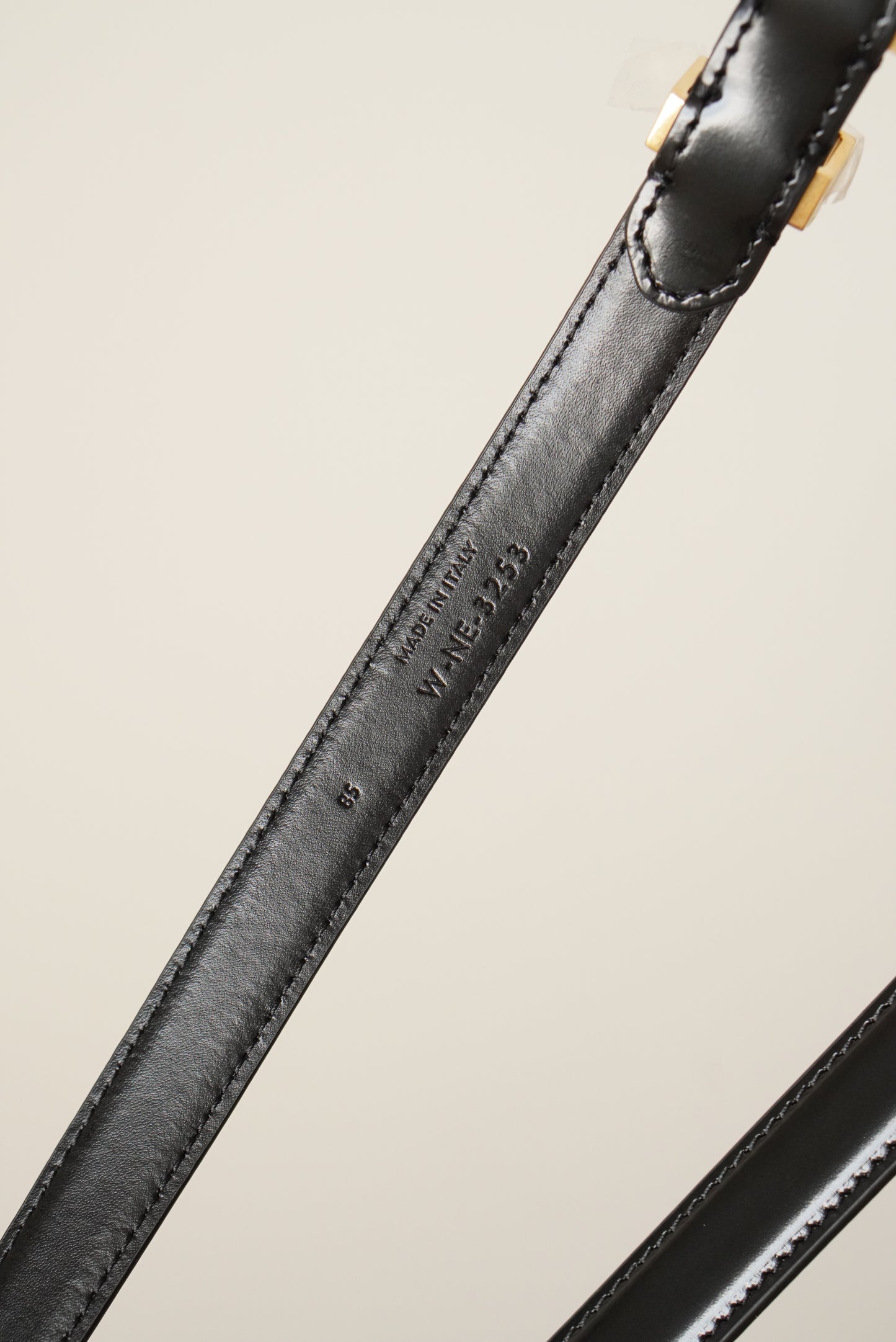 CELINE WESTERN BELT SMALL | BLACK