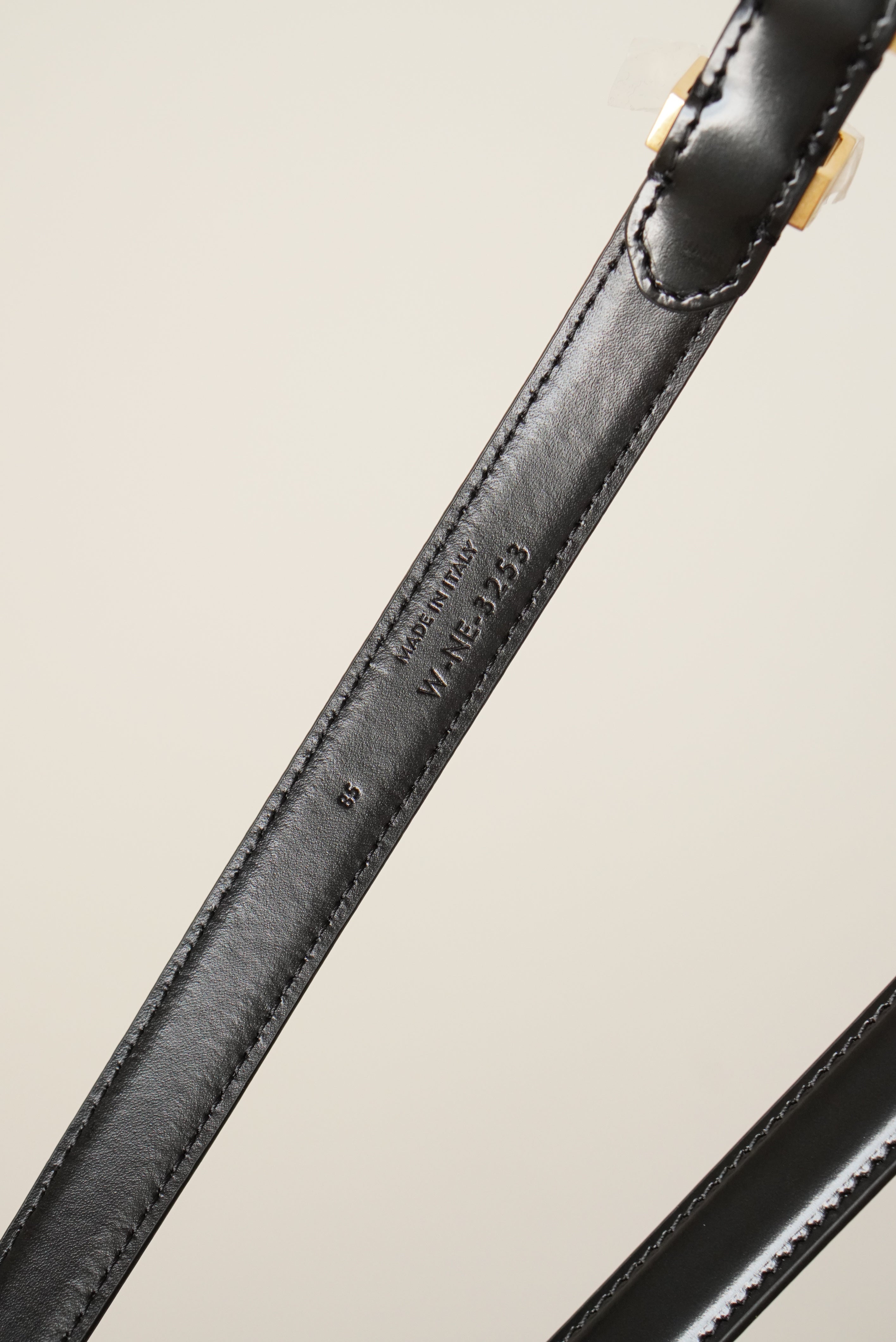 CELINE WESTERN BELT SMALL | BLACK