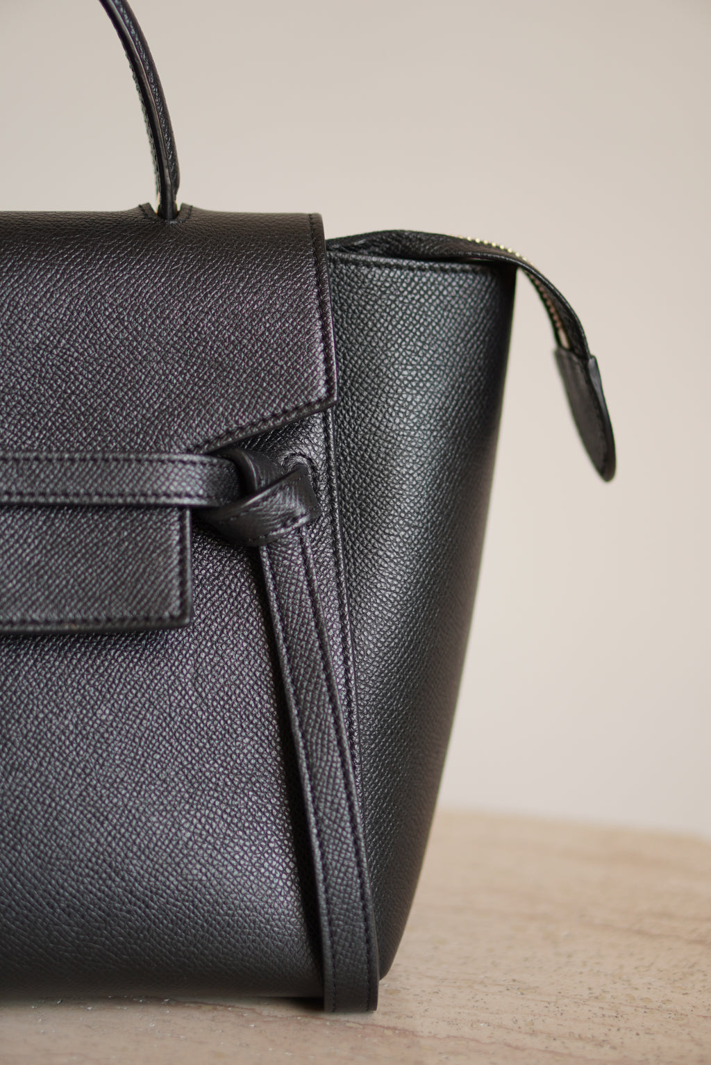 CÉLINE MICRO BELT BAG | BLACK