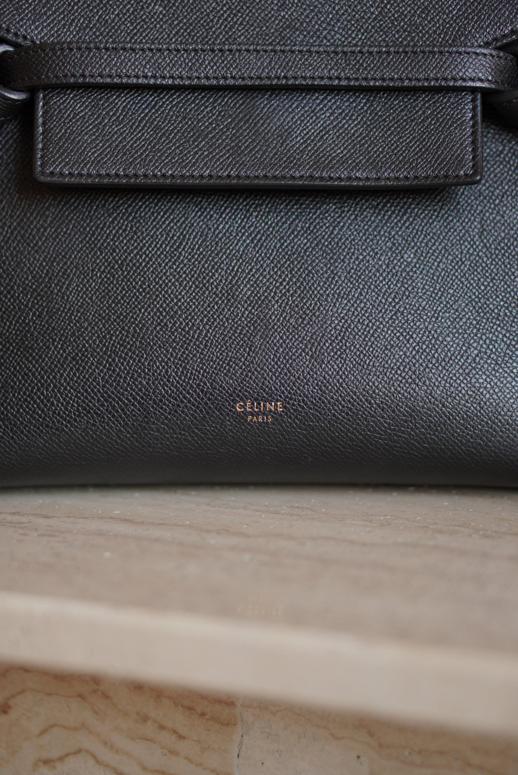 CÉLINE MICRO BELT BAG | BLACK