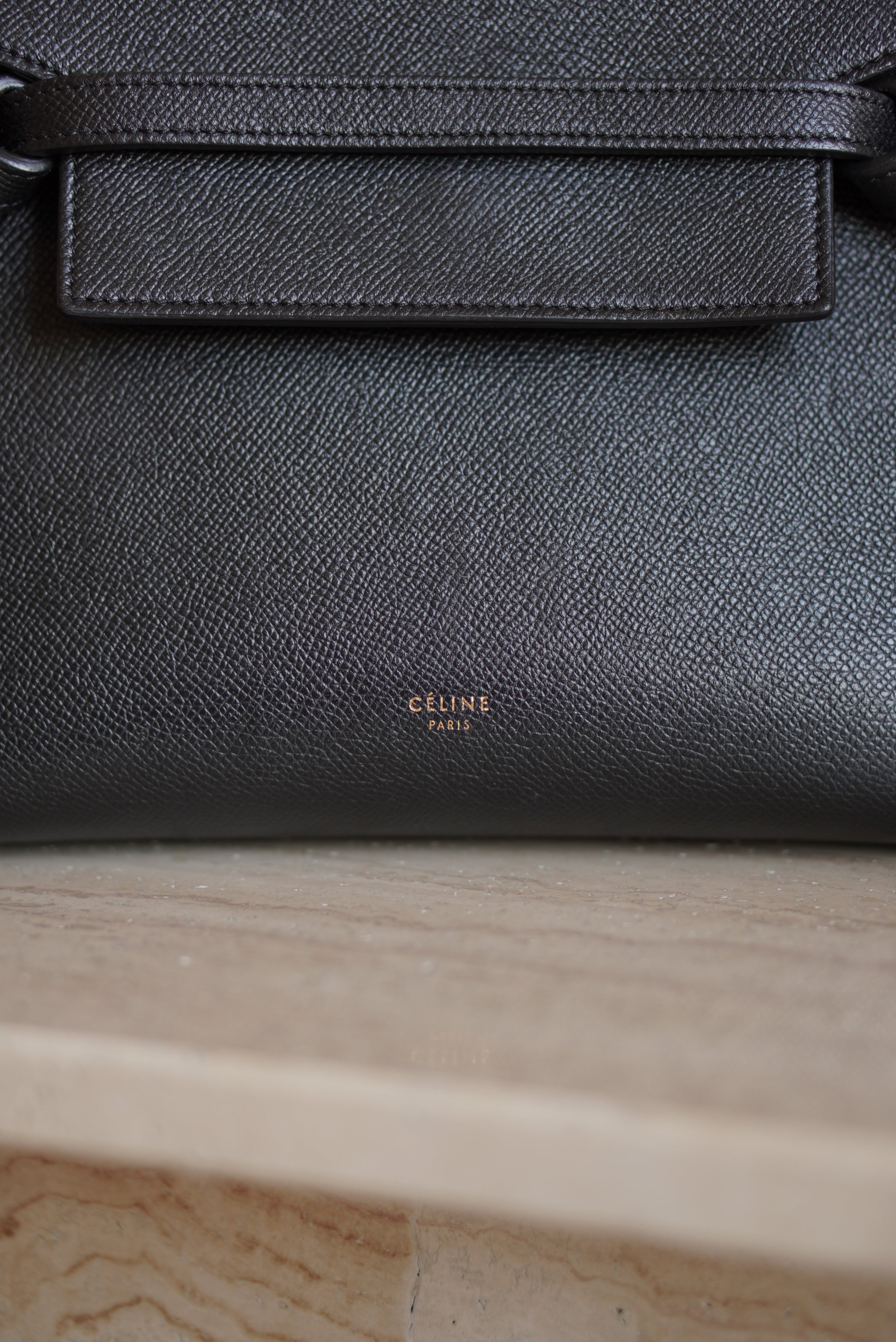 CÉLINE MICRO BELT BAG | BLACK