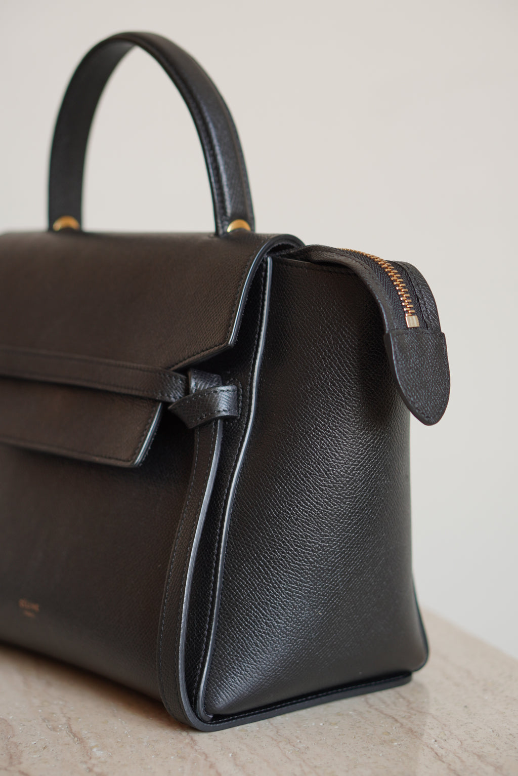 CÉLINE MICRO BELT BAG | BLACK
